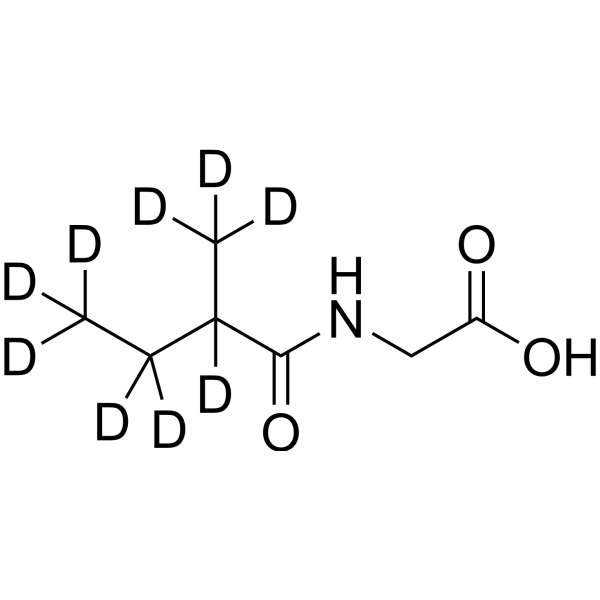 2-Methylbutyrylglycine-d9 1219798-77-2
